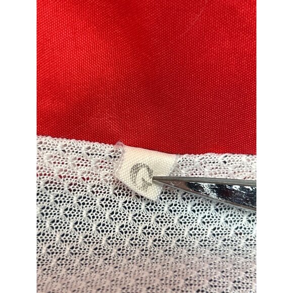 Vintage Antarctica Expedition H44 Full Zip Nylon Jacket Size L Navy Red - Picture 11 of 11